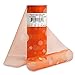 "Tulle Polka Dot Flocked 6"" 10 Yards Buy-The-Spool-Orange"
