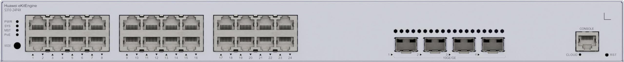 Huawei Ekit Switch S310-24p4x 400w - Diese Serie Von EtherneT-Switches - Basierend Auf Hochleistungsf?higer Hardware Der Neuen Generation - Kann In S
