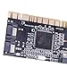 Kqcibz 4 Ports PCI SATA Controller Internal Expansion Card with Two Sata Cables, for Desktop PC,Support SATA Hard Drive, black, 500011763
