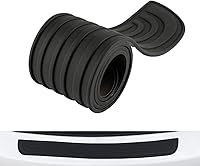 Vista 1 de Protector de parachoques trasero universal de 35.4 pulgadas, de goma negra, resistente a los arañazos, para puerta del maletero, accesorio para Negro