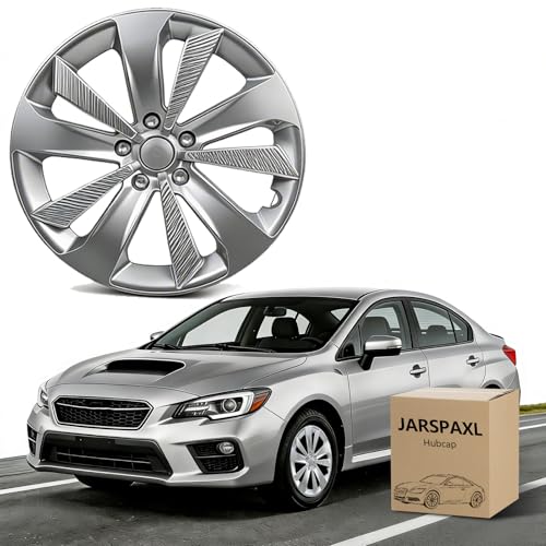 Hub Cap Wheel Cover Compatible with 2017-2023 Subaru Impreza, Chrome Plated Silvery OEM Style Tire Hub Hubcap Wheel Cover 1pc Fit for 2017-2023 Subaru Impreza 28811FL010 28811FL02A Hubcap