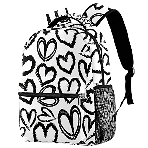 Sac à dos pingouin femme de grande capacité multicolore style décontracté