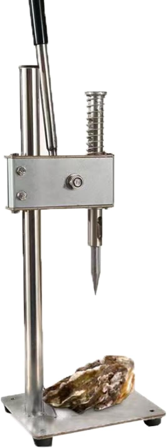 Oyster Shell Opener Machine,Oyster Shucker Manual,Oyster Opener Set Clam, Seafood Tools with Bottom Fixing Design, Machine Pressure