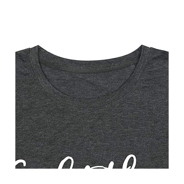 Womens-Godmother-T-Shirt-Summer-Letter-Print-Faith-Tshirt-EST2021-Heart-Graphic-Casual-Tee-Shirt ASTANFY Autism Awareness Shirt Women Autism Seeing The World Differently T-Shirt Casual Bleached Inspirational Tee Tops