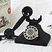Produktbild LSLMCS Retro-Stil Telefon/Wählscheibe Telefon / / Vintage-Telefon/Allmetall Retro Festnetz-Telefon for Haupt Küche Hotel Büro Mit