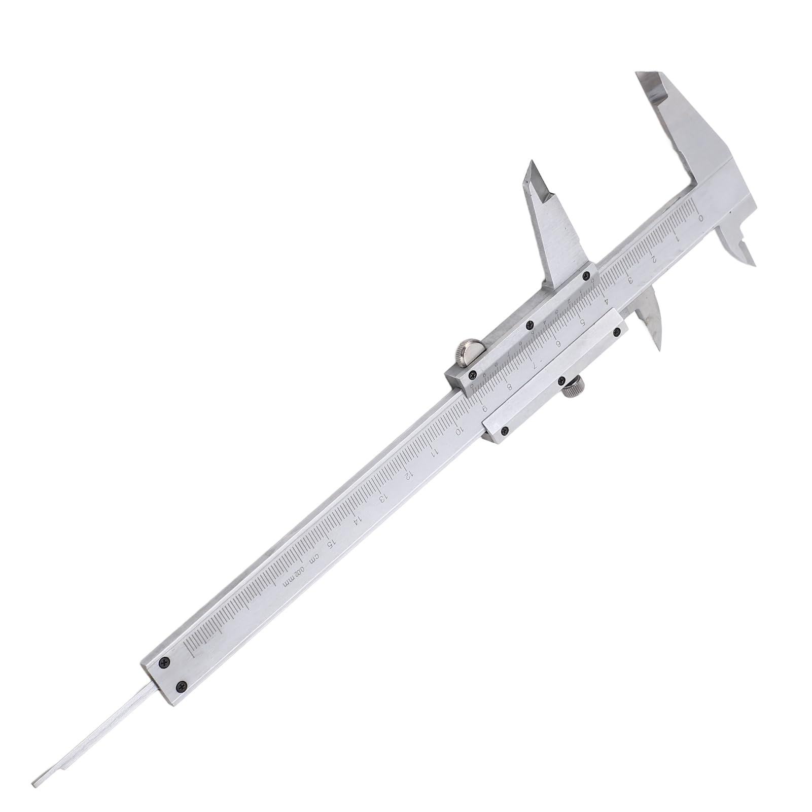 Carbon Steel Vernier Caliper Gauge High Accuracy Micrometer Hand Measuring Tool for Machining Measurements, Strong and sturdy with 0, 150mm Range (0-150mm)