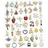 Bedels Hangers, 50 stuks Leuk Patroon Legering Oliedruppel Opknoping Hanger Accessoires voor Ketting Armband Sieraden…
