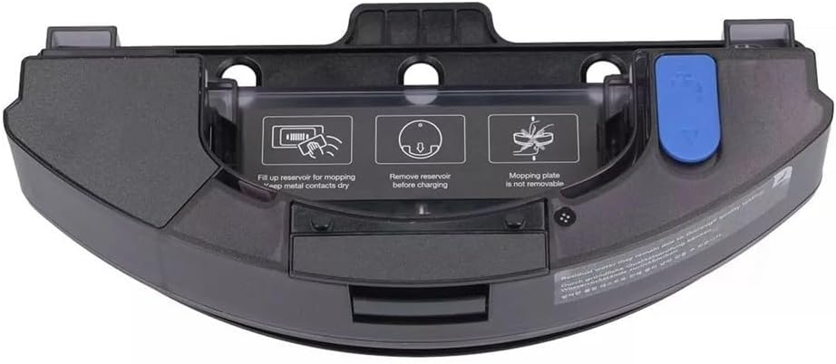 Replacement Robot Vacuum Water Tank Leak Proof Large Capacity Transparent Mop Reservoir Easy Refill Plastic Floor Mopping Household Cleaning Vacuum Spare Part for Home