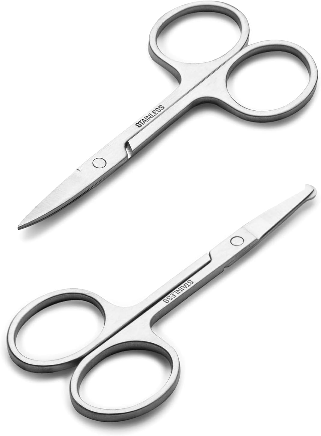 TODDER Cuticle Scissors Hair Scissors For Eyebrows Safety Tip Clippers For Hair Cutting