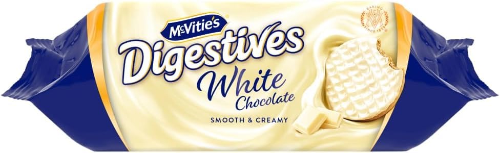 McVities Digestives Galletas de Chocolate Blanco 8.18 oz
