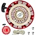 YGQ GX340 GX390 Recoil Starter Pull Start Assembly with Pull Cord for Honda GX610 GX620 and Clones 339c 389cc 420cc 439cc 459cc Red 28400-ZE3-W01ZA for Pressure Washers Generators etc.