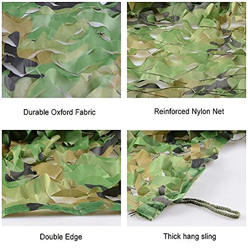 Camouflage Netz, Tarnnetz Sonnenschutz Tarnnetz Dschungel Sichtschutz Armee Tarnung Net Tarnung Netz 3×3m 3×4m 4×5m 4×6m… – Bild 4