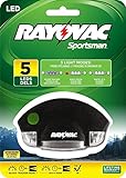 Rayovac Sportsman 7 Lumen 2CR2032 5-LED Blood Tracking Hat Clip Light with Batteries (SPCLPBT-B)