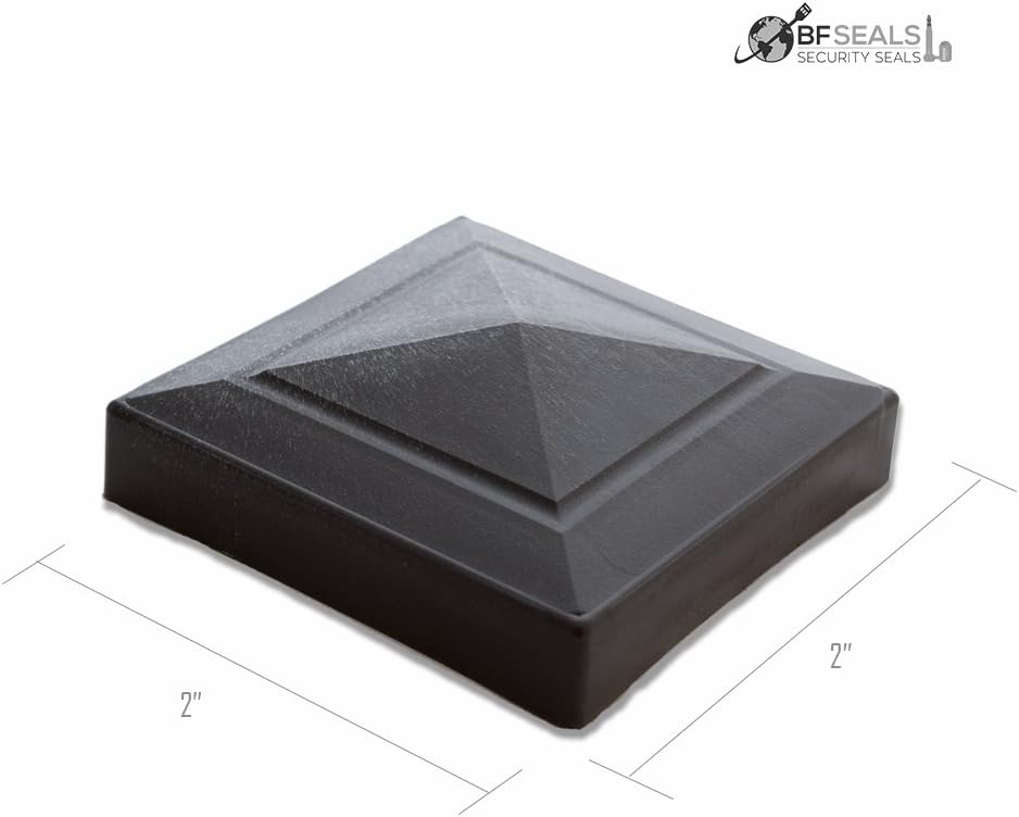 Plastic Fence Post Caps – 36 pack, 2 x 2 in Nominal – Dark Brown, Built to Last! Superior to Flimsy Imports – Heavy Duty, Durable, Protects & Beautifies Your Fence, USA-Made, Quick U.S. Shipping.