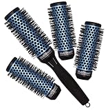 Olivia Garden MultiBrush Detachable Thermal Styling Hair Brush (5-Piece Kit 1 3/8' 36mm)