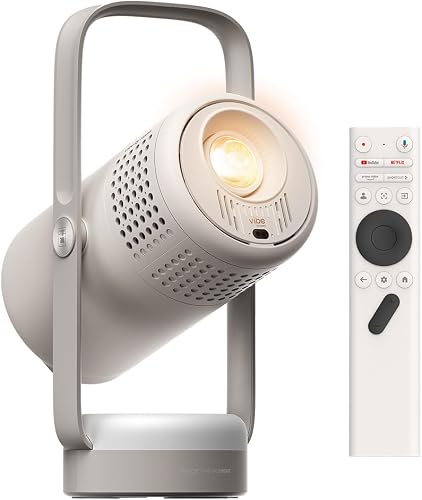 Vibe One, mini 1080p à batterie intégrée, Google TV, JBL XGIMI