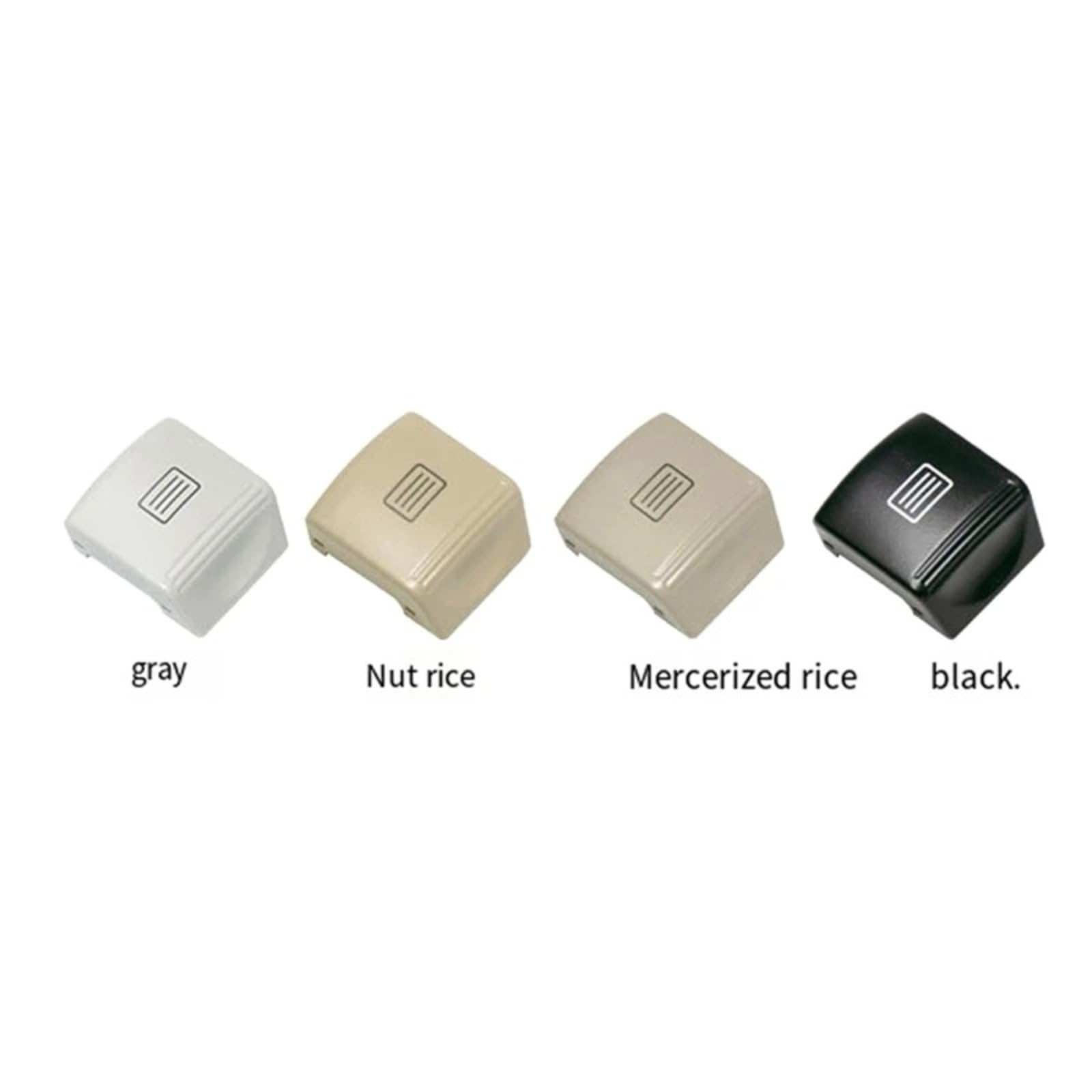 Cache-Bouton de Commande de Toit ouvrant pour Mercedes-Benz Classe E W212, référence 2129064501, Couleur Beige.