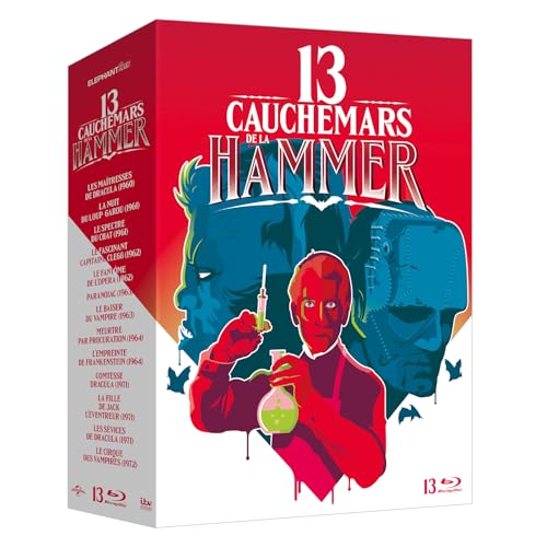 [Elephant Films] Edition officielle française - 13 cauchemars de la Hammer - Edition spéciale - Coffret 13 Blu-ray
