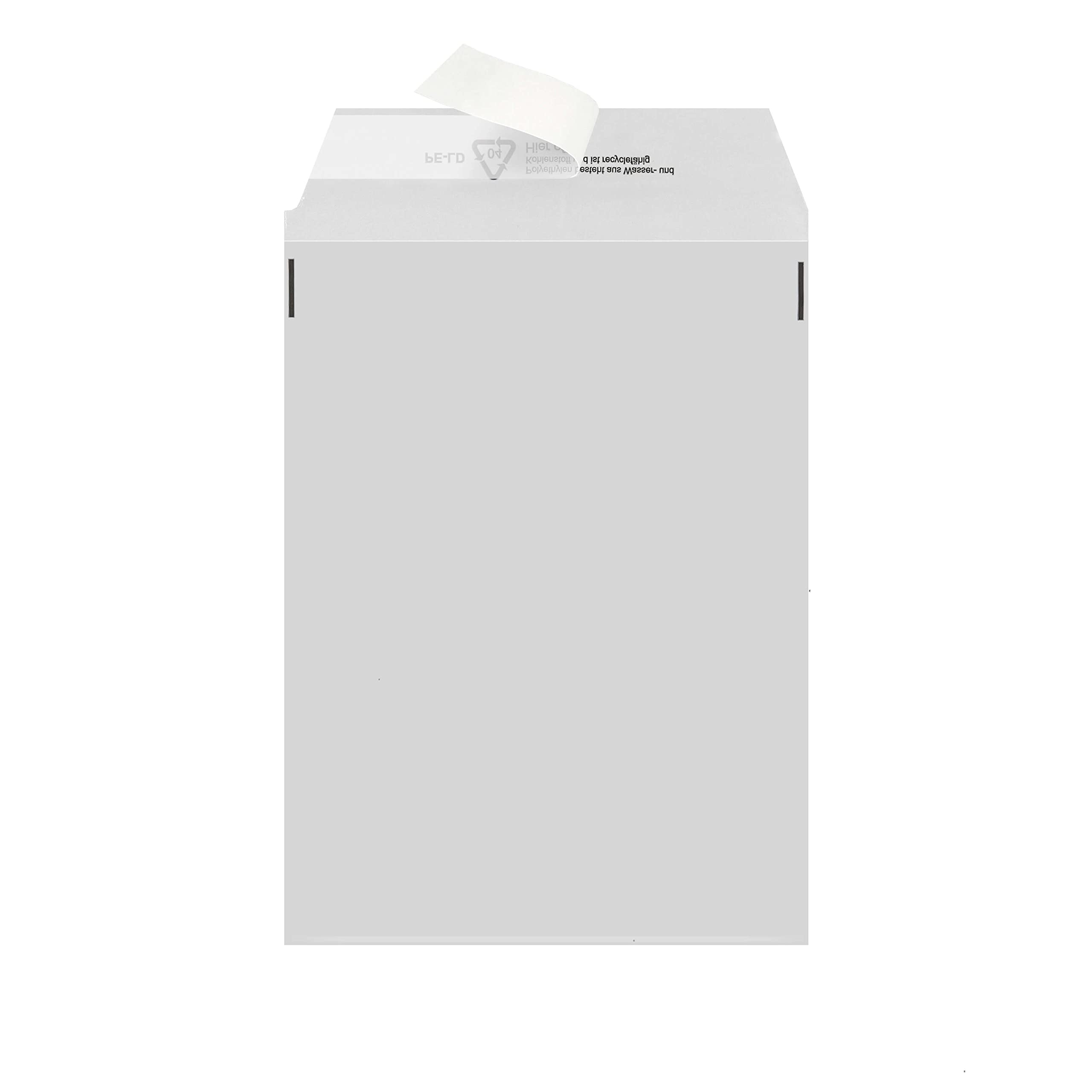 1000 torebek foliowych przezroczystych C5 165 x 220 mm koperty z klapką PE UNIPOST 510800