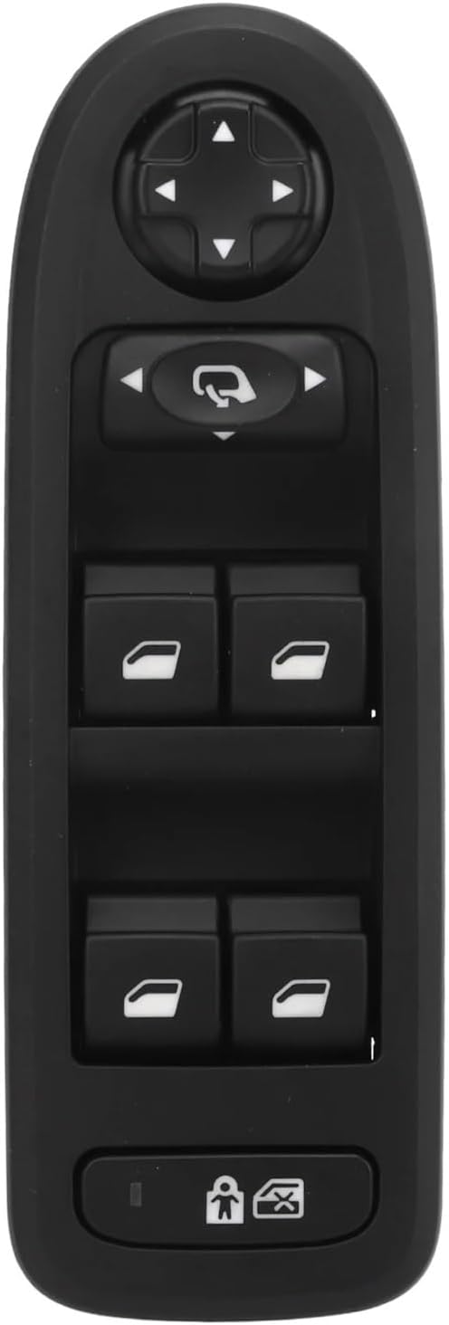 96644917XT Power Window Switch 96631328XT Quick Response Sensitive Control Window Master Replacement Compatible with 308 I 508 6490QY