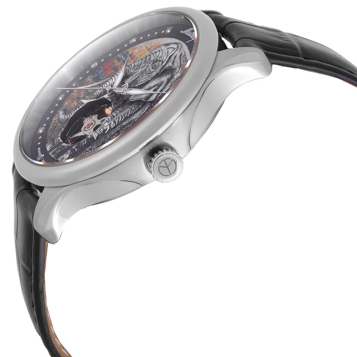 Mathey-Tissot Edmond Auto MC1886AEL Montre pour homme avec cadran multicolore