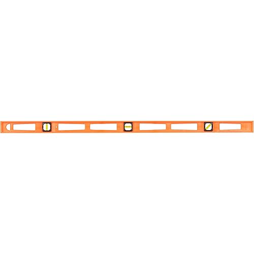 Johnson Structo-Cast 48 in. Plastic I-Beam Level 3 vial
