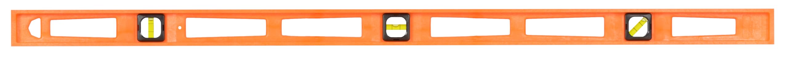Johnson Structo-Cast 48 in. Plastic I-Beam Level 3 vial