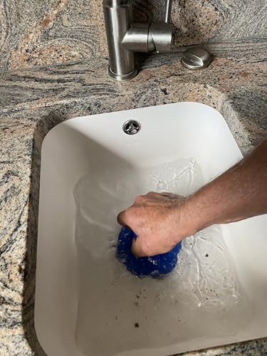 Power-Glocke - Saugglocke für Abfluss, Dusche & Waschbecken - Leistungsstarker Pömpel - Rot