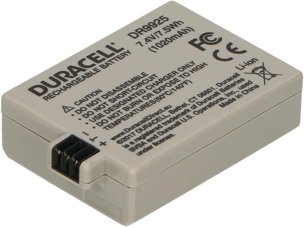 Duracell Li-Ion Akku 1020 mAh for Canon LP-E5, DR9925 (mAh for Canon LP-E5)
