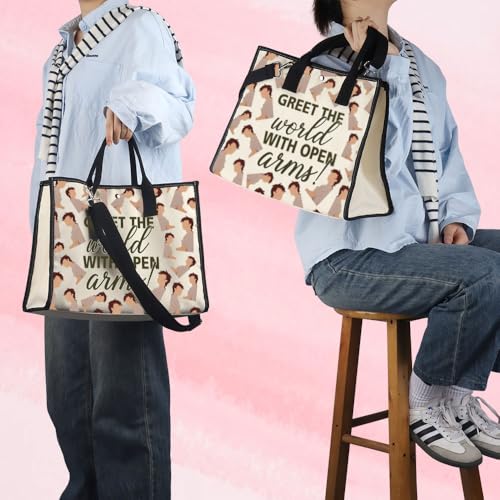 Image of MNIGIU Musical Inspired Gift Musical Crossbody Bag Musical Merch For Musical Lover