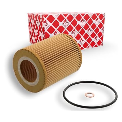 febi bilstein Oil Filter with Seal Rings Cover