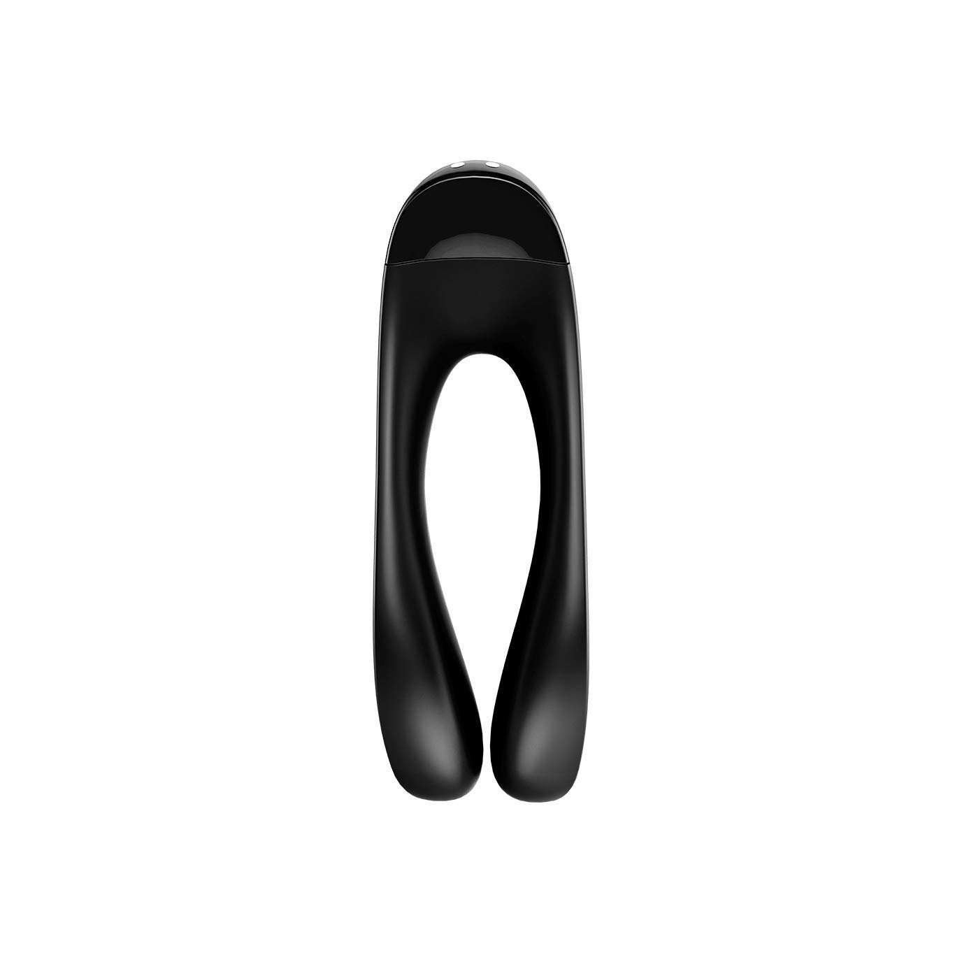Satisfyer Candy Cane Dito Vibratore | Realizzato in Silicone body-friendly | Innovativo Sex Toy per una Stimolazione versatile | Sex Toys ricaricabile | Impermeabile (IPX7) | Vibratori Nero