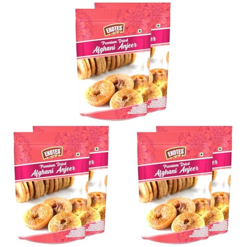 Image of Exotes Big Size Anjeer (Dry Figs), 2 X 250 Grams (Pack of 3)