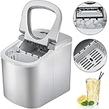 APLICACIÓN MÁS AMPLIA: Máquina compacta para hacer hielo. Ideal para familias, bares, cafeterías, fiestas, restaurantes, hoteles, supermercados y más para explorar.
