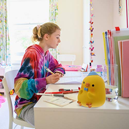 Image of Amosfun Kids Piggy Bank Chicken Money Box Coin Bank Money Saving Bank Anti-Fall Money Storage Pot Animal Figurine Toy Desktop Decoration for Kid Child
