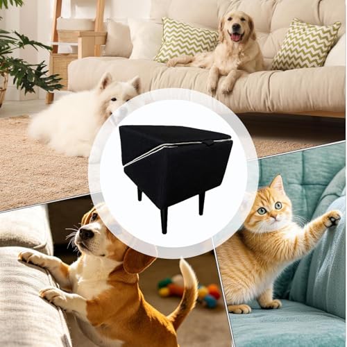 Escalera de madera para mascotas con acabados elegantes para hogar 5