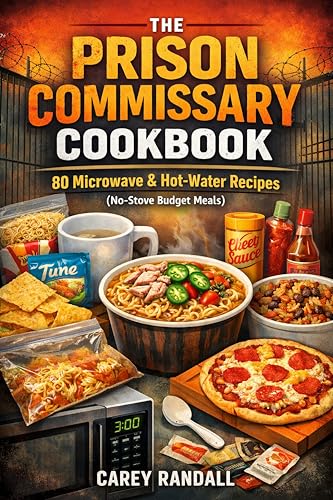 The Prison Commissary Cookbook : 80 Microwave & Hot-Water Recipes (No-Stove Budget Meals) (Prison Cookbook 1)