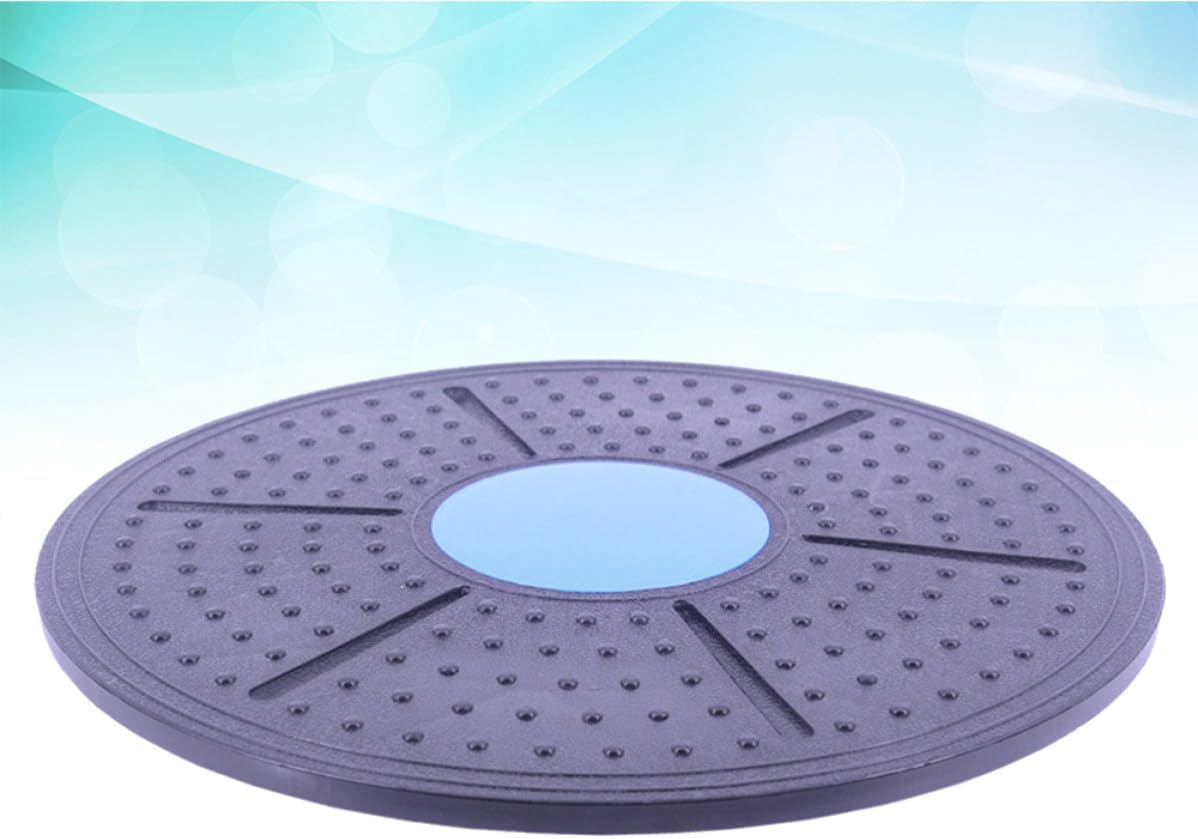Anti-slip Standing Wobble Balance Board for Home Training Pp Material and Stamina Improvement Feature, Suitable for Personal Trainers and Runners Random Color