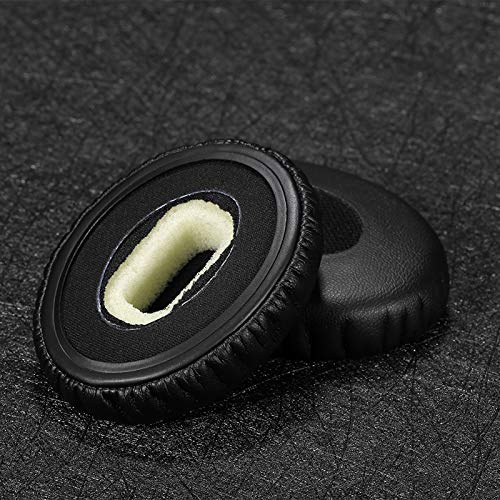 KKmoon Almofada de ouvido com memória de substituição Proteína de couro ao redor dos protetores de o