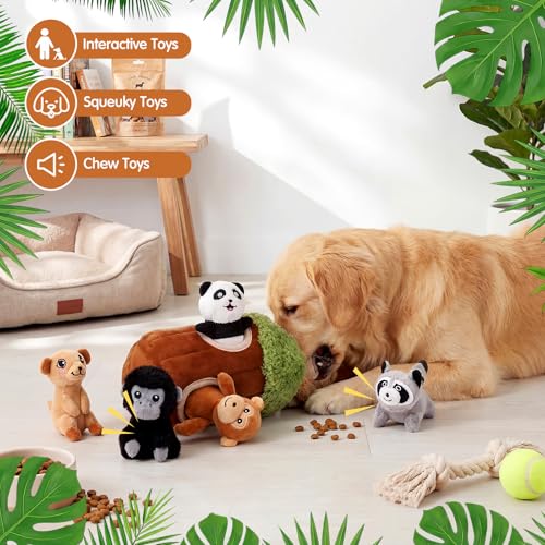 Skylety Set de 7 Juguetes Mordibles para Perros miniatura 5