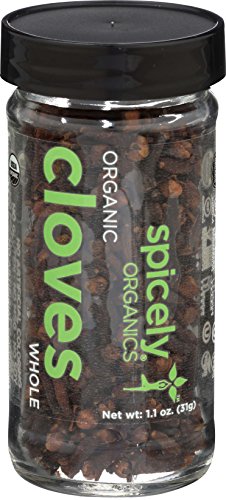 Spicely Organic Cloves Whole 1.10 Ounce Jar Certified Gluten Free (Pack of 2) image 4