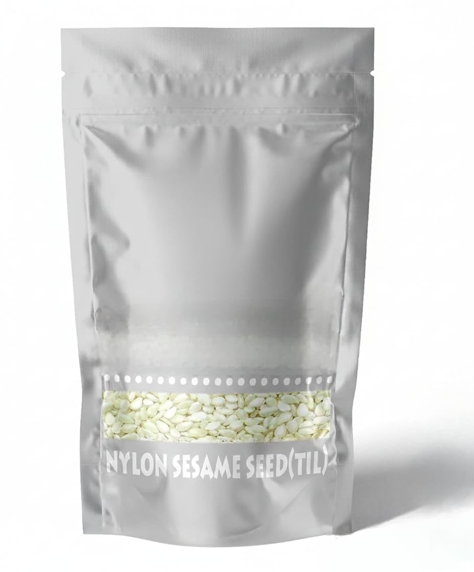 White Till/Hulled White Sesame Seed/White Sesame Seed Without Skin,250g