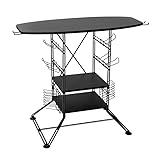 Atlantic XL Centipede Gaming Storage & TV Stand w/Double-Wire Steel in Black