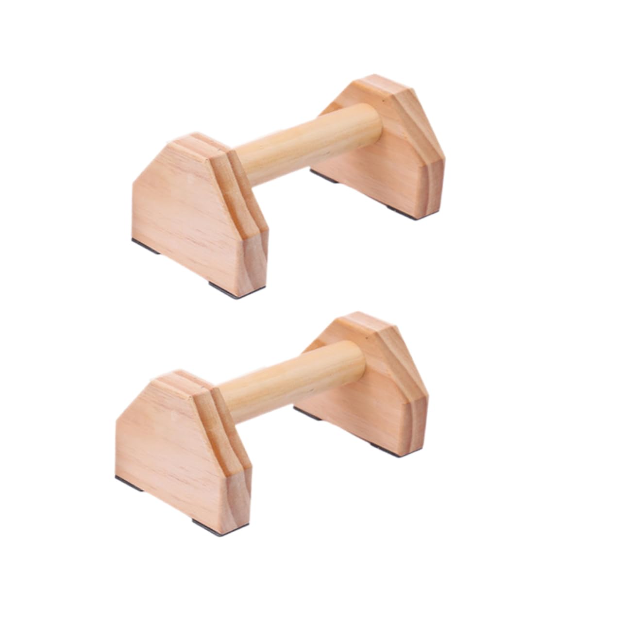 Supporti per Flessioni in Legno 1 Paio, Attrezzatura Esercizi
