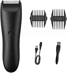 Aparador De Cabelo Elétrico Para Homens E Mulheres Depilador De Partes Íntimas À Prova D'água