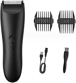 Aparador De Cabelo Elétrico Para Homens E Mulheres Depilador De Partes Íntimas À Prova D'água