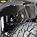 Smittybilt 76984 XRC Fender Liners, Front Pair, for 2007-2018 Jeep Wrangler JK