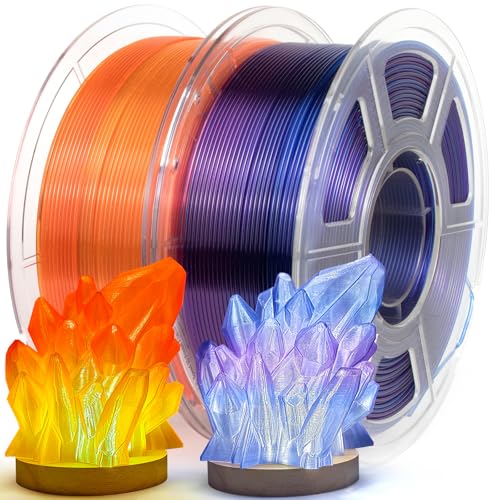 Filament IEMAI PETG  Tęczowy Przezroczysty (RAINBOW TRANSPARENT)