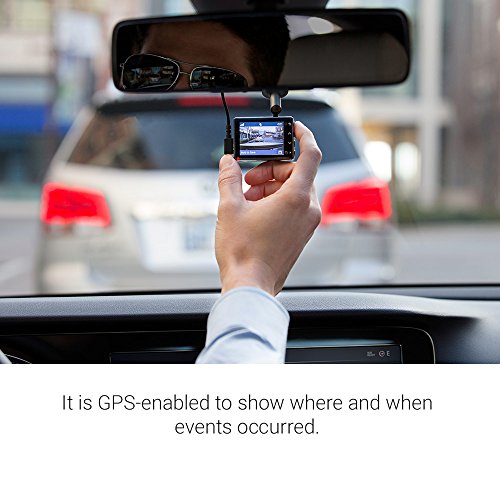 Garmin Dash Cam 45, 1080P 2.0" Lcd Screen, Extremely Small Gps-Enabled Dash Camera With Loop Recording, G-Sensor And Driver Alerts, Includes Memory Card #TOP3