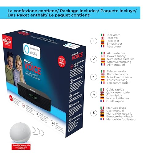 Digiquest Voice Digitale Terrestre Funziona con Alexa - 8